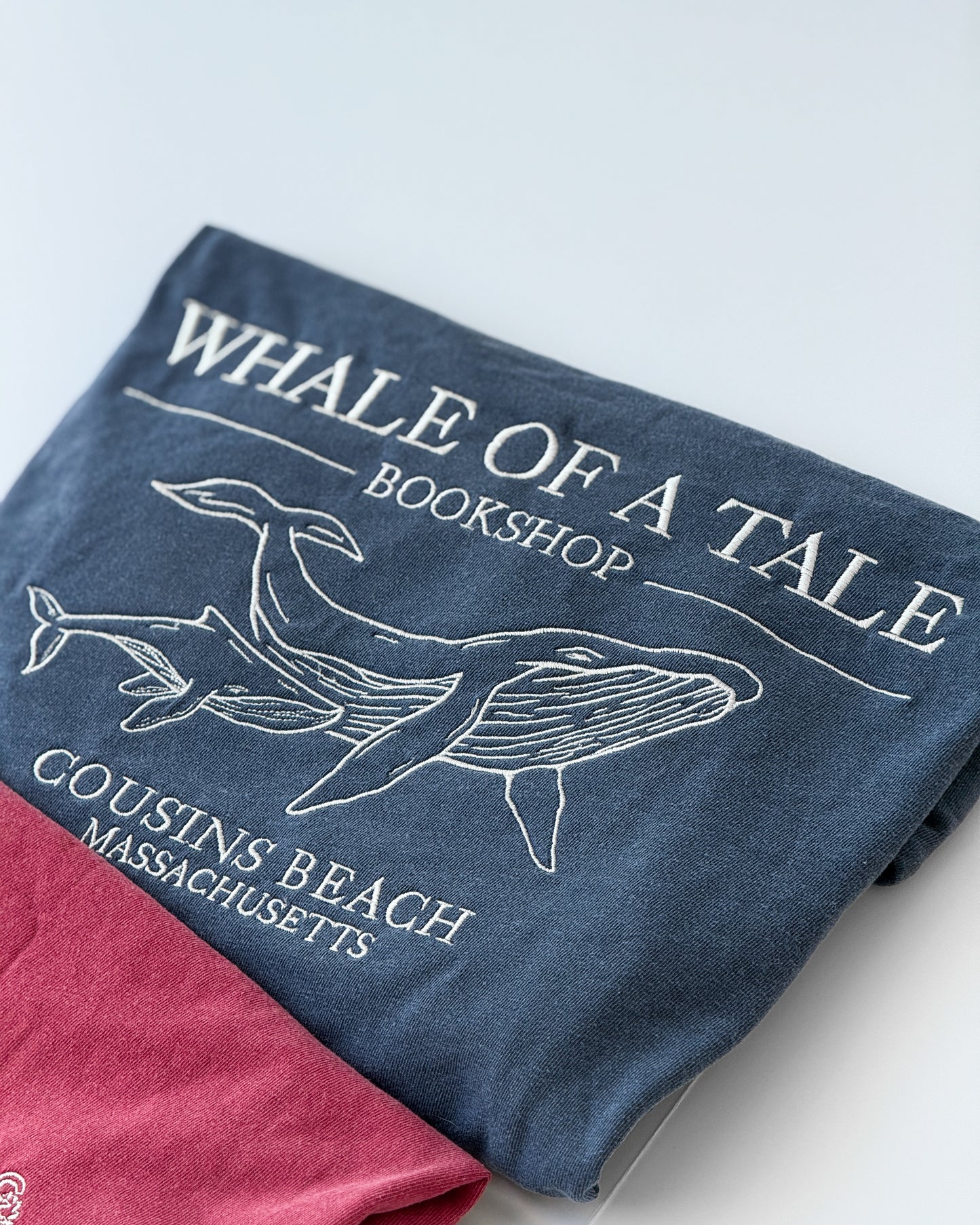 Embroidered Whale Bookshop Crewneck