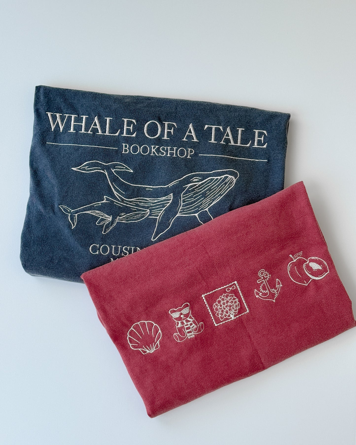 Embroidered Whale Bookshop Crewneck