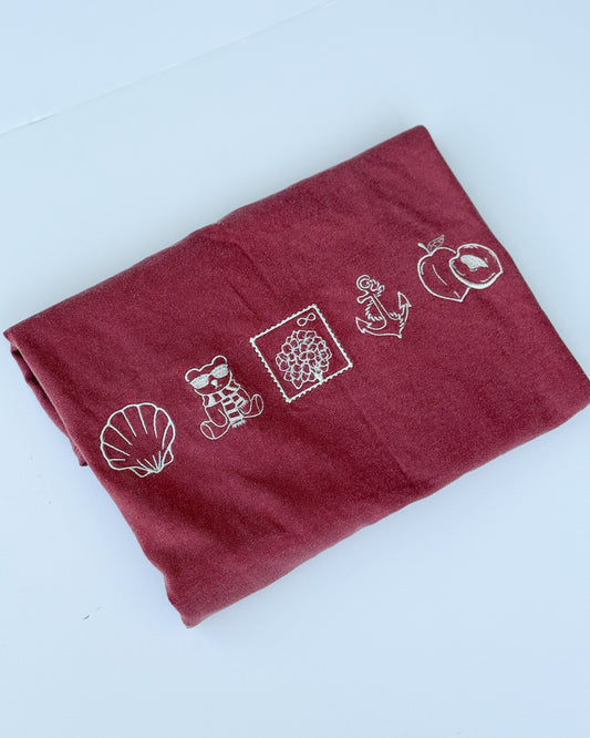 Details of Conrad Embroidered