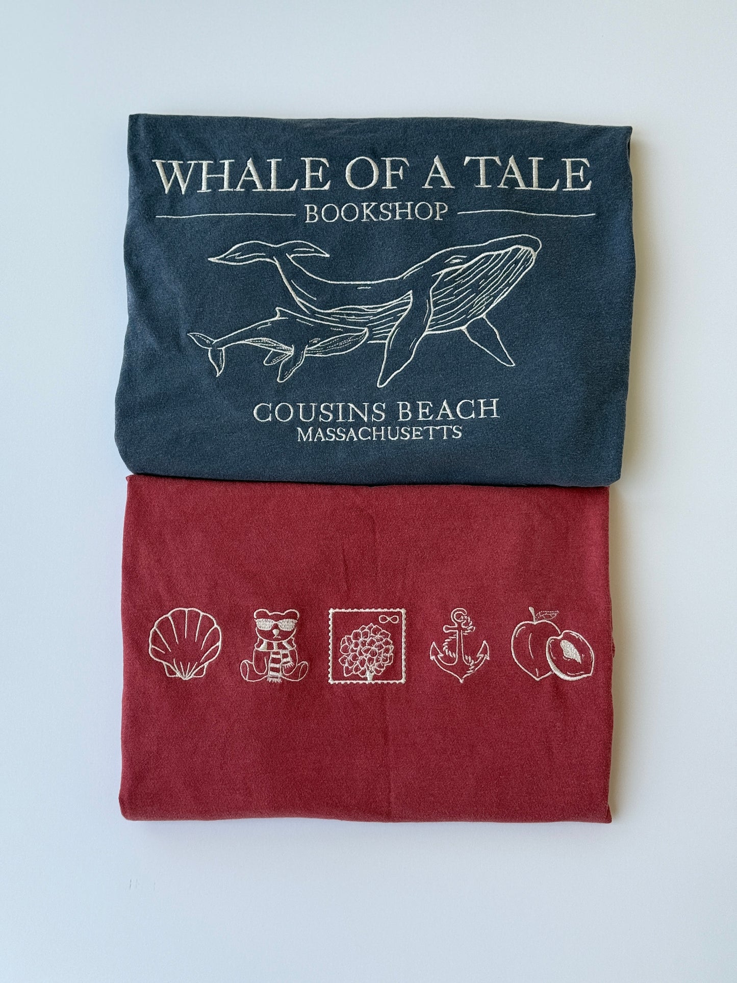 Embroidered Whale Bookshop Crewneck