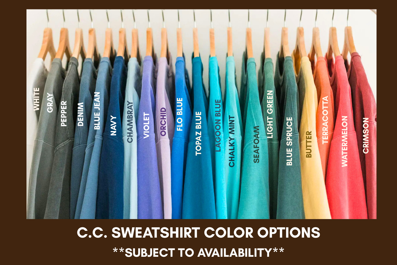 Feral Witch Embroidered Crew + Tee