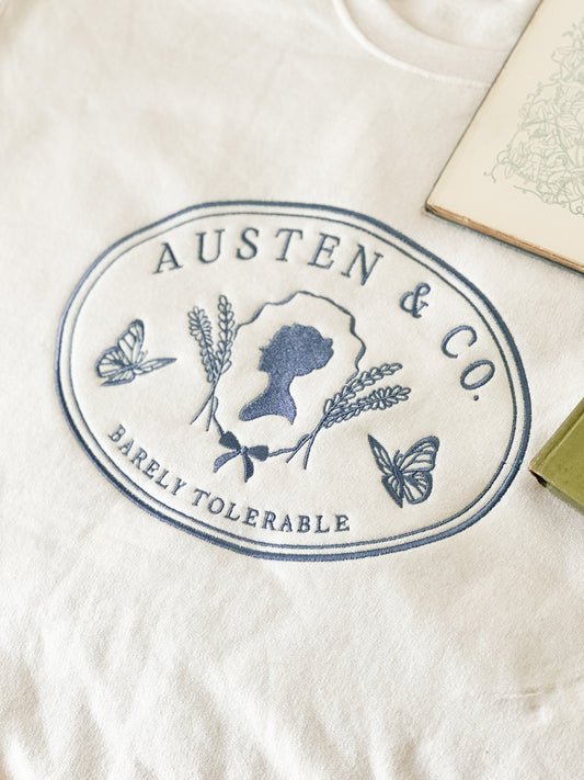 Austen & Co. Embroidered Sweatshirt