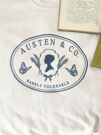 Austen & Co. Embroidered Sweatshirt