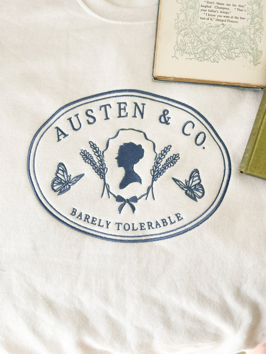 Austen & Co. Embroidered Sweatshirt