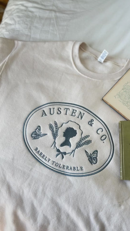 Austen & Co. Embroidered Sweatshirt